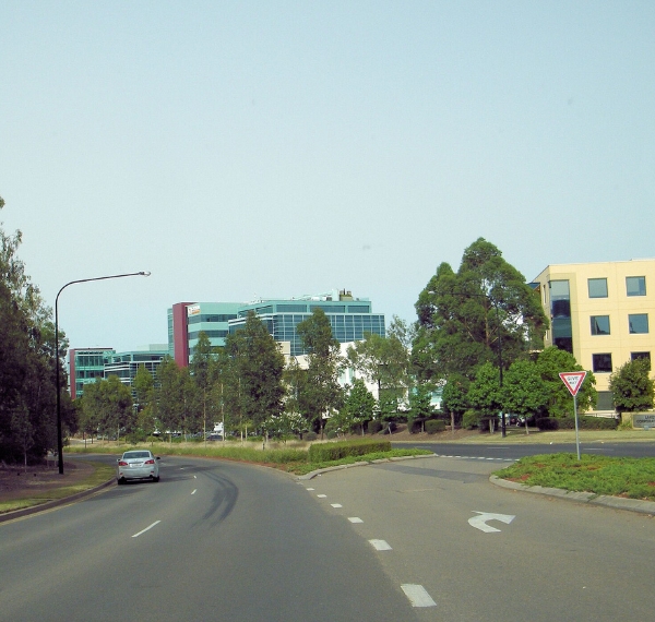 Commercial buildings in Norwest Business Park, NSW